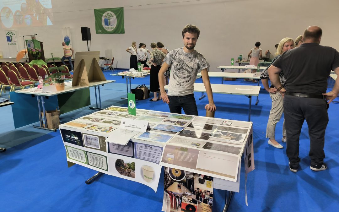 Profesorji Gimnazije Jožeta Plečnika Ljubljana na letni konferenci programa Ekošola