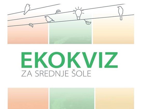 EKOKVIZ – EKOŠOLA: tekmovanje za srednje šole